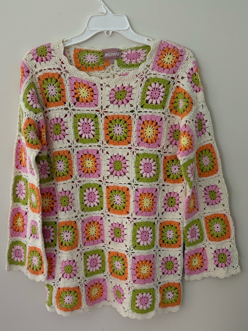 Colorful Crochet Sweater Show Me Your Mumu